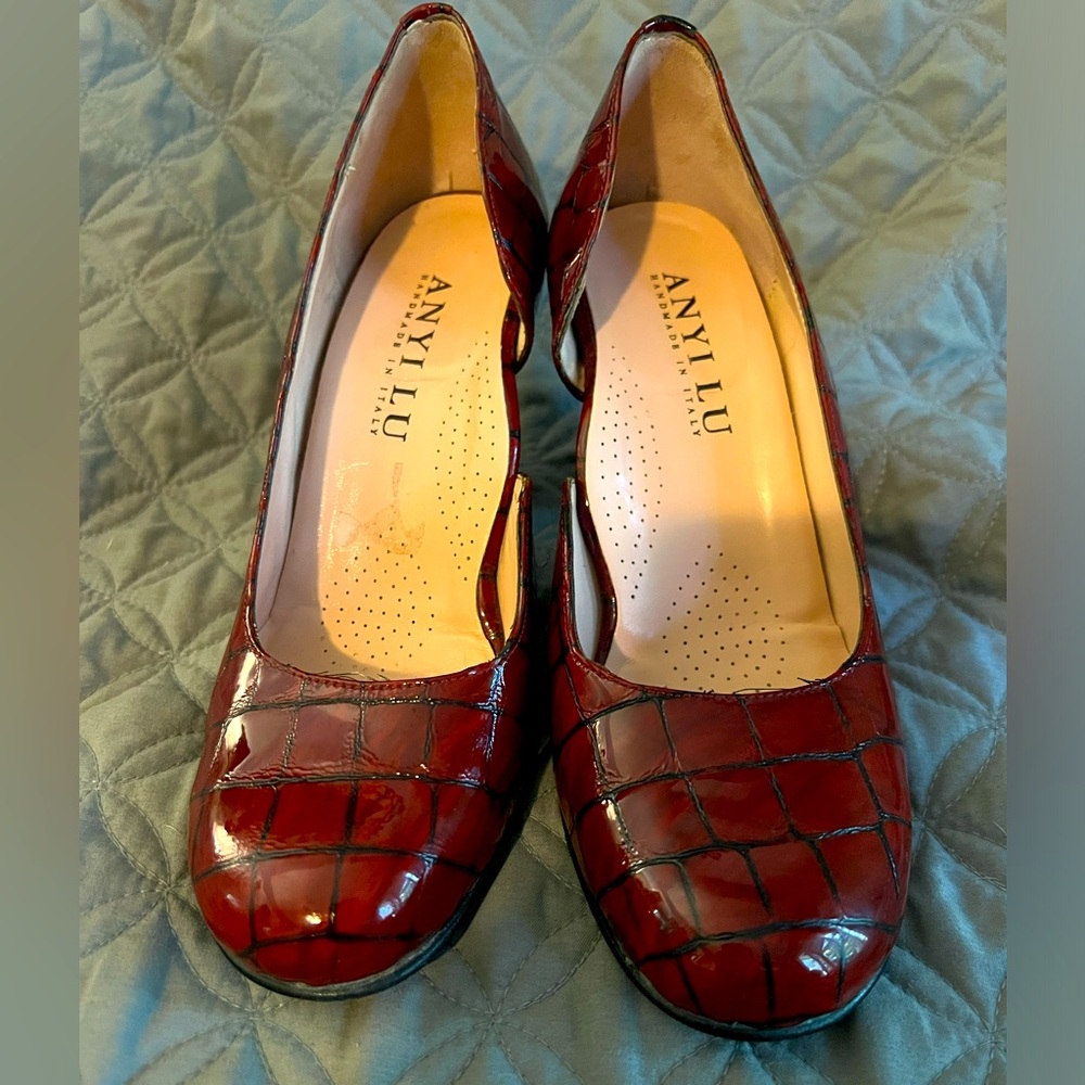Red Anyi Lu heels